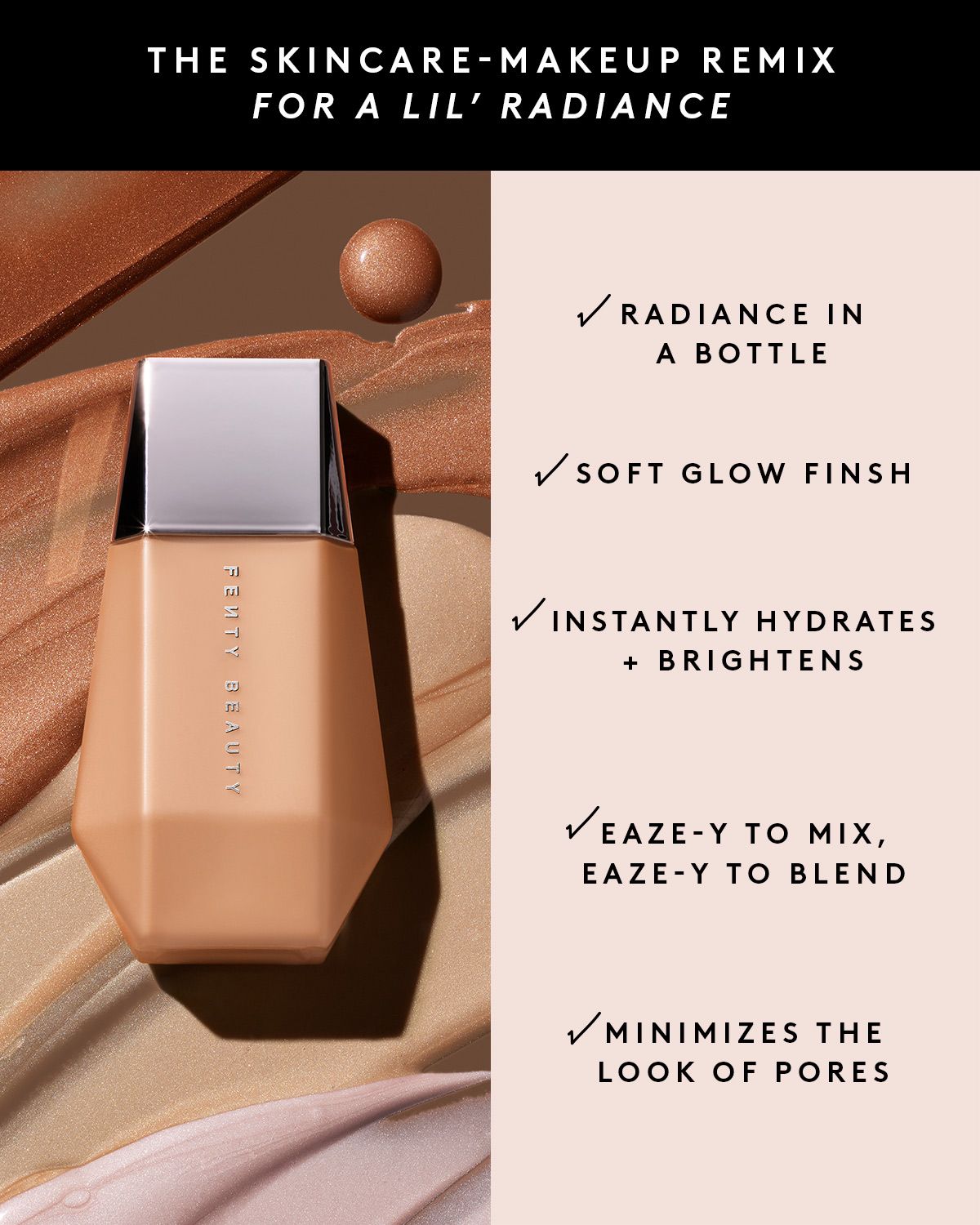 Fenty Beauty’s Eaze Drop’Lit Is
