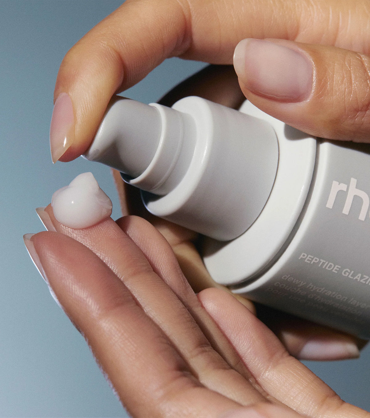 Peptide glazing fluid