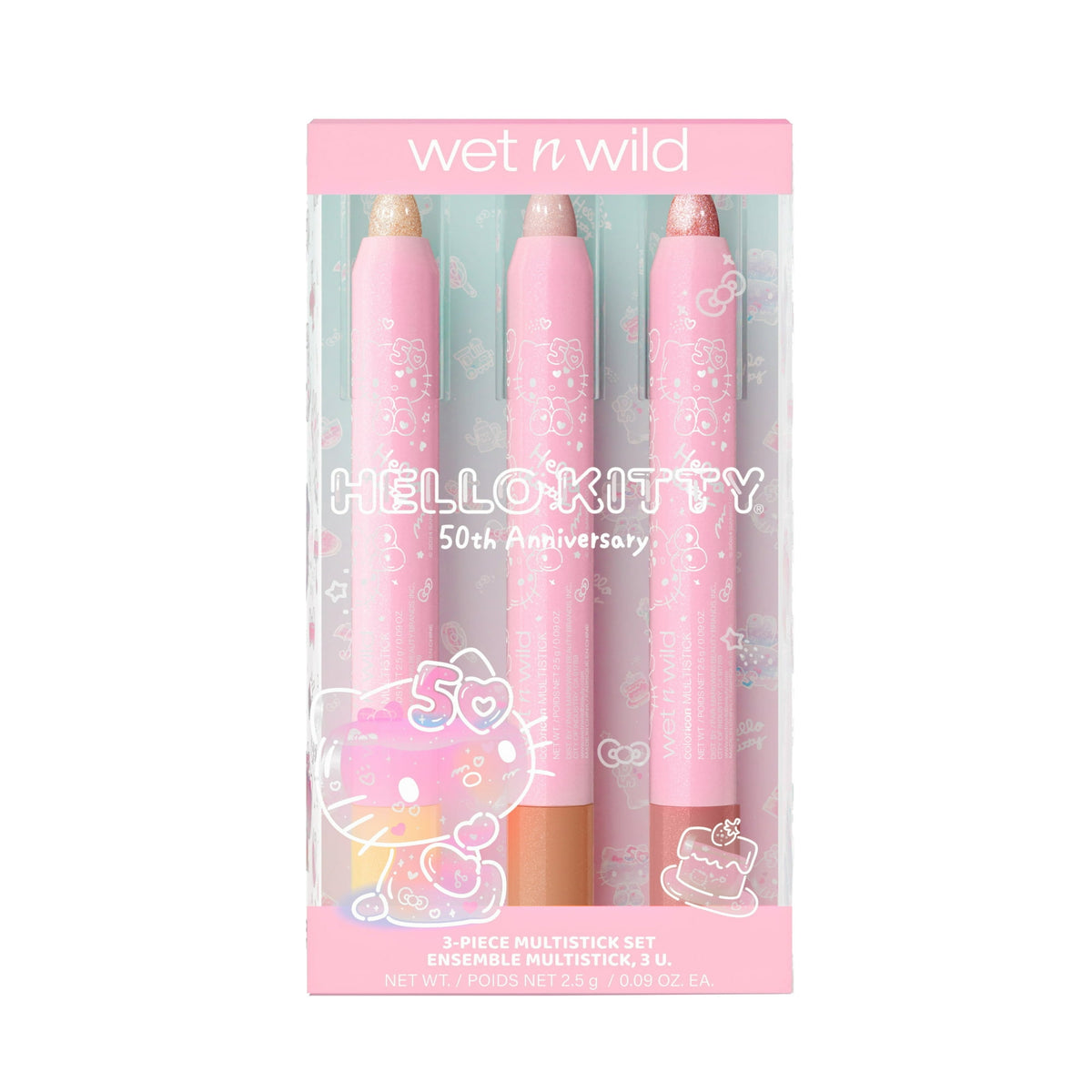 Hello Kitty 3-Piece Multi Stick Set