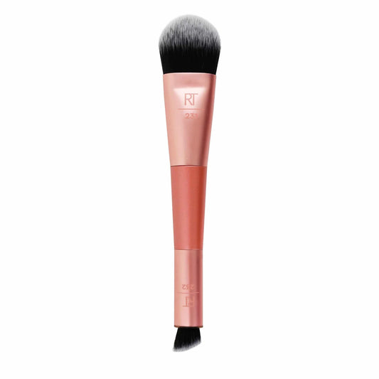 Cover And Conceal Dual Ended Makeup Brush - Brocha Dual Corrector y base