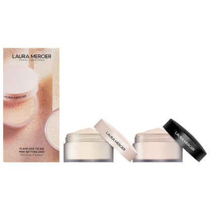 Laura Mercier Flawless To Go Mini Setting Powder Duo