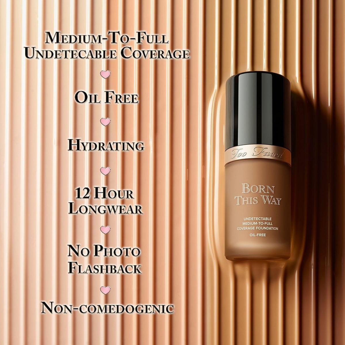 Born This Way Flawless Coverage Natural Finish Foundation -  Base maquillaje