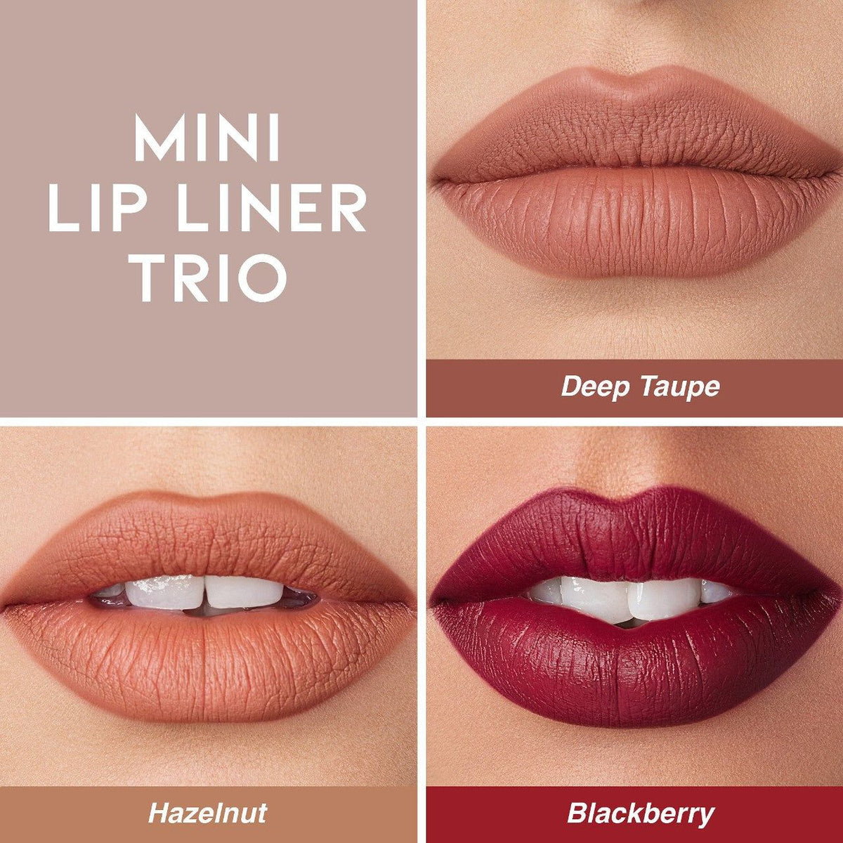 Trío Mini Lip Line -  Trío delineador de labios