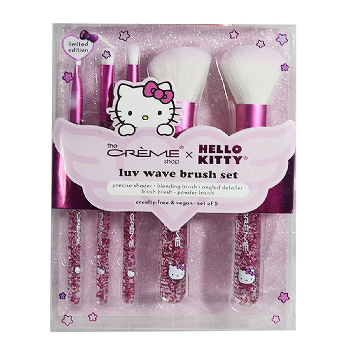 The Creme Shop Hello Kitty Luv Wave Brush Collection