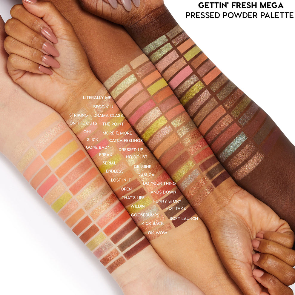 gettin' fresh shadow palette - paleta de sombras