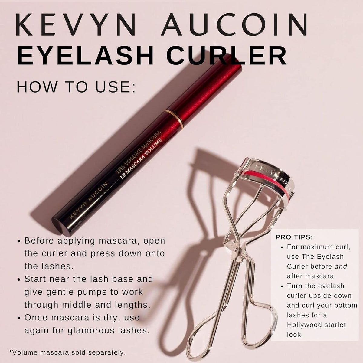Kevyn Aucoin - Rizador de pestañas