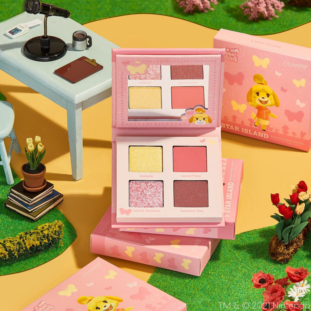 Animal Corssing Coleccion - Paletas de Sombras