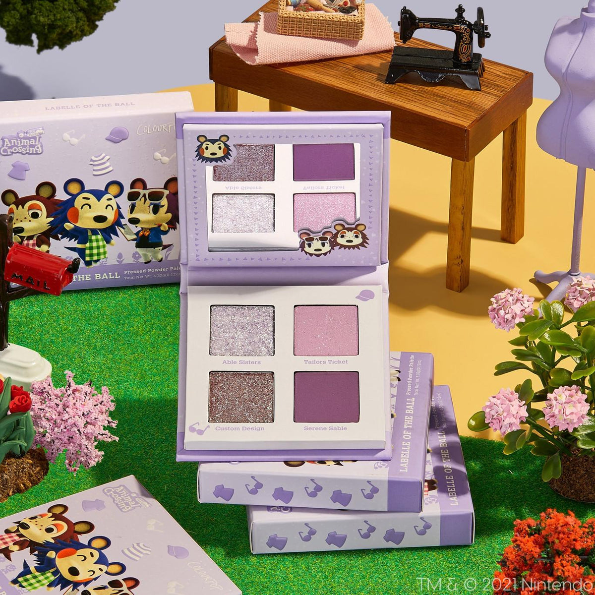 Animal Corssing Coleccion - Paletas de Sombras