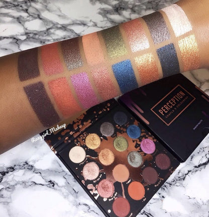 Perception 16-Pan Eyeshadow Palette - Paleta de Sombras