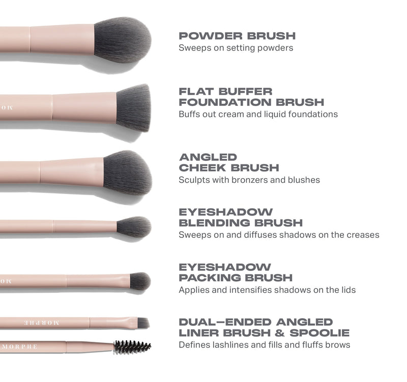 Travel Shaping Essentials brushes