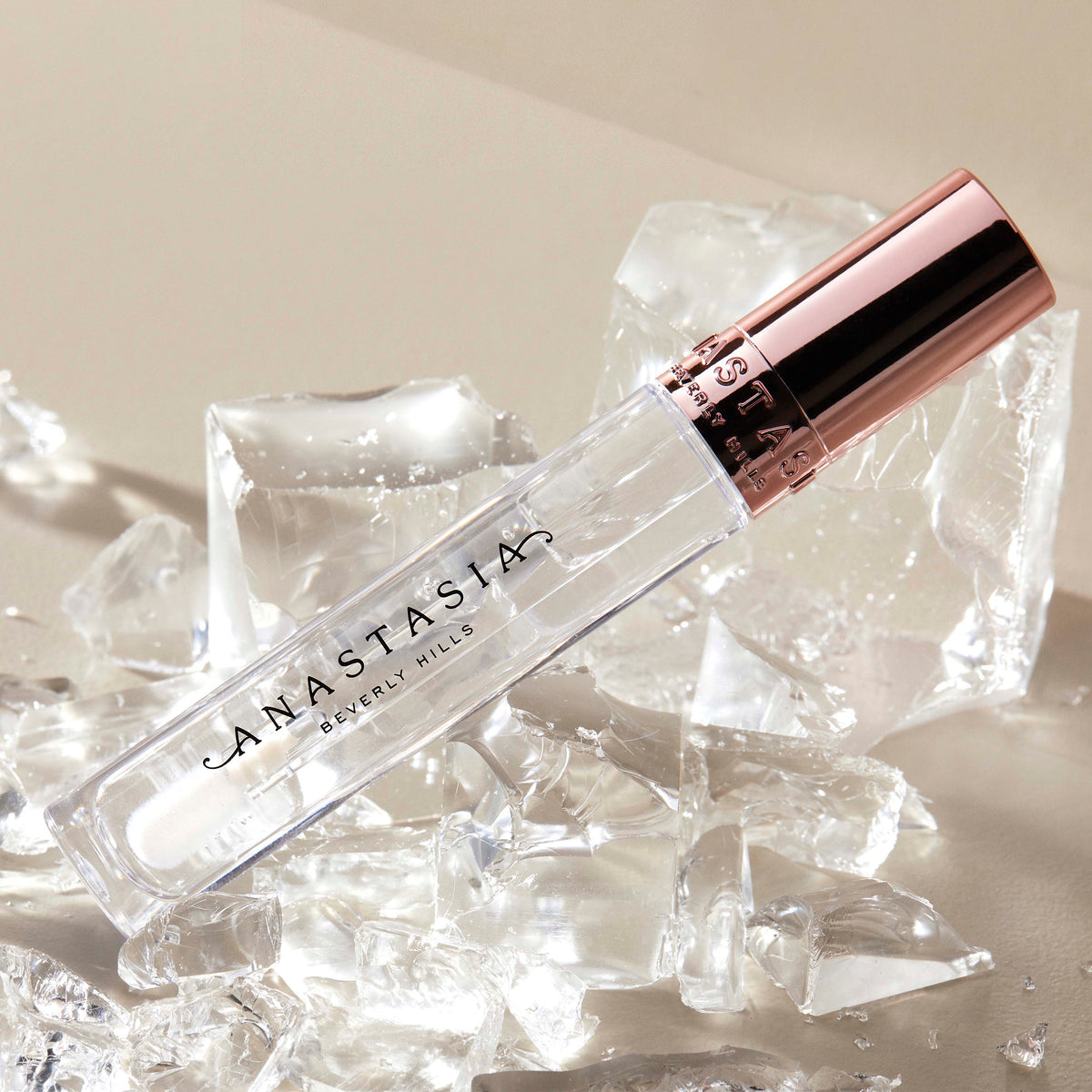 Crystal lip gloss