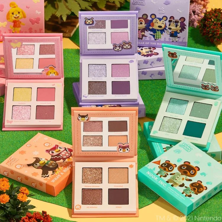 Animal Corssing Coleccion - Paletas de Sombras