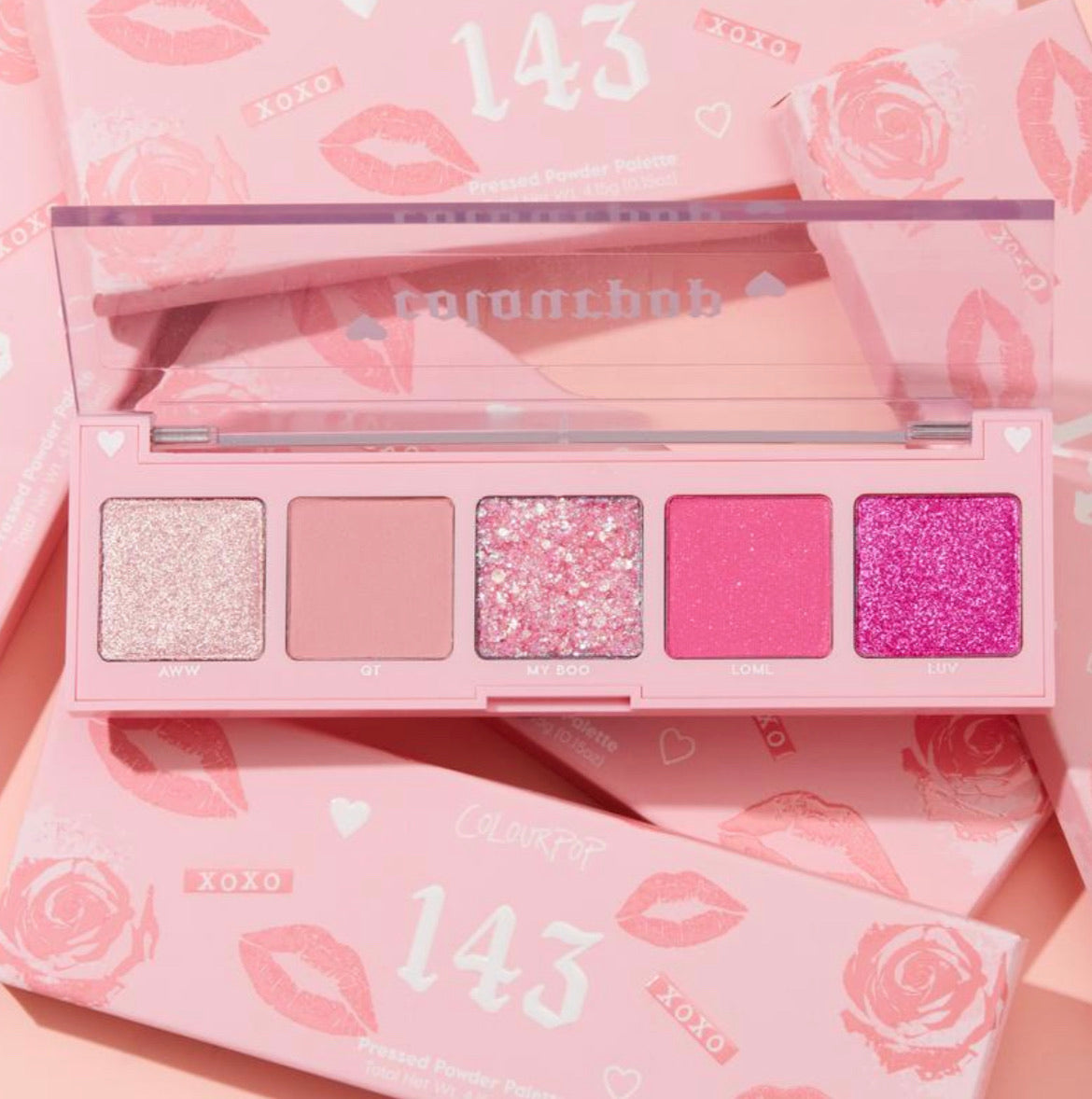 Valentines Shadow Palette 143 - Paleta de Sombras