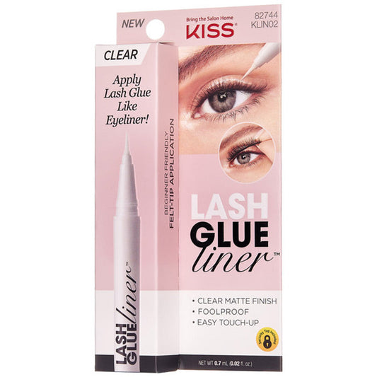 KISS Eyelash Glue Liner - Clear Matte Finish