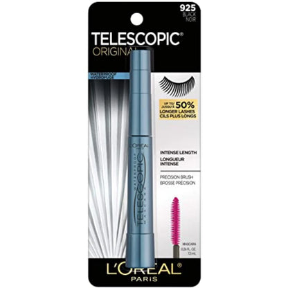 MÁSCARA DE PESTAÑAS L'ORÉAL TELESCOPIC A PRUEBA DE AGUA